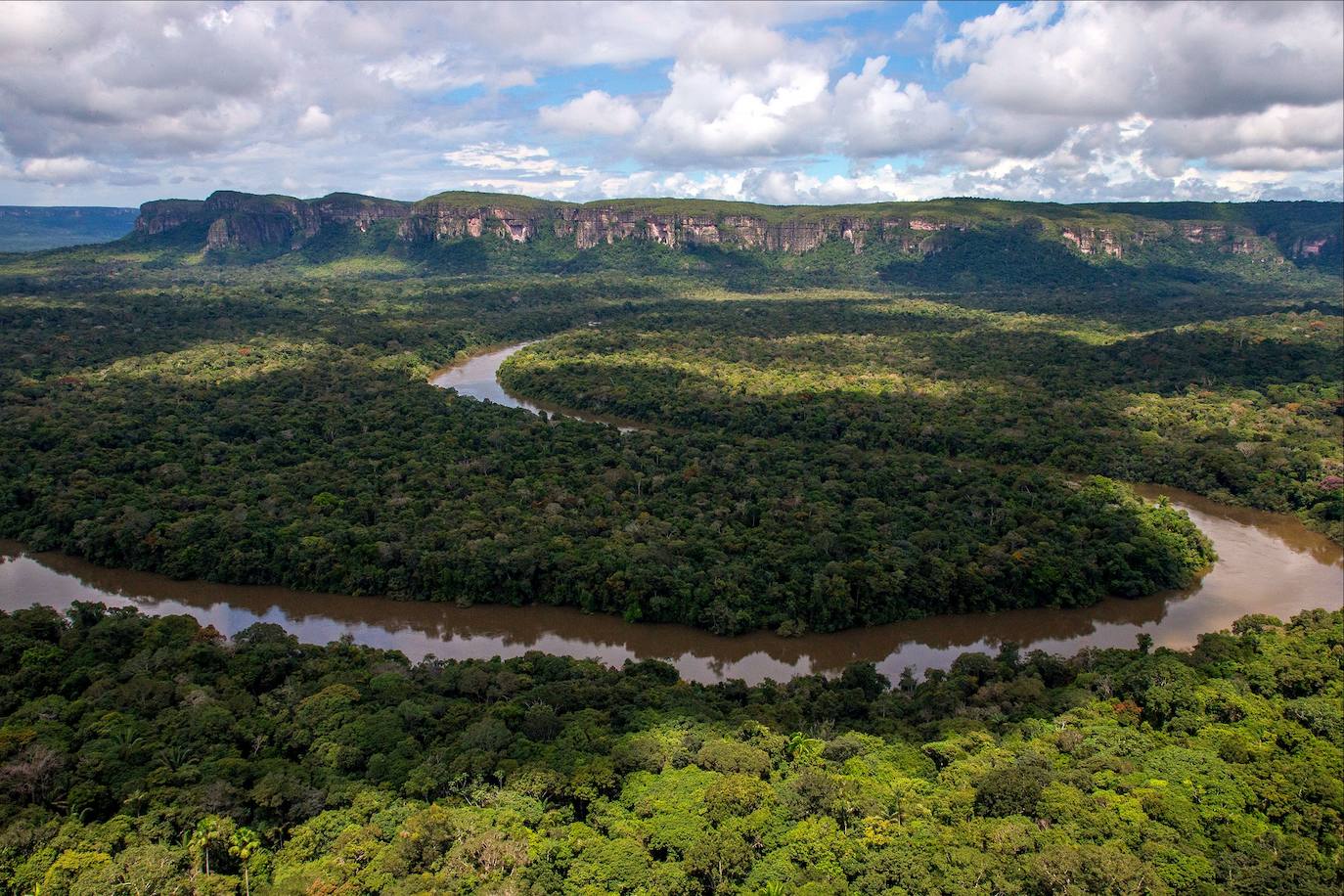 El Parque Nacional Natural Sierra de Chiribiquete, donde al parecer se dirigen los cuatro niños desaparecidos