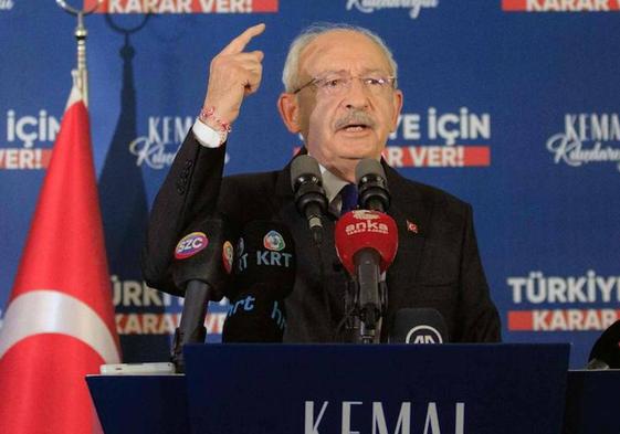 El líder opositor turco, Kemal Kilicdaroglu.