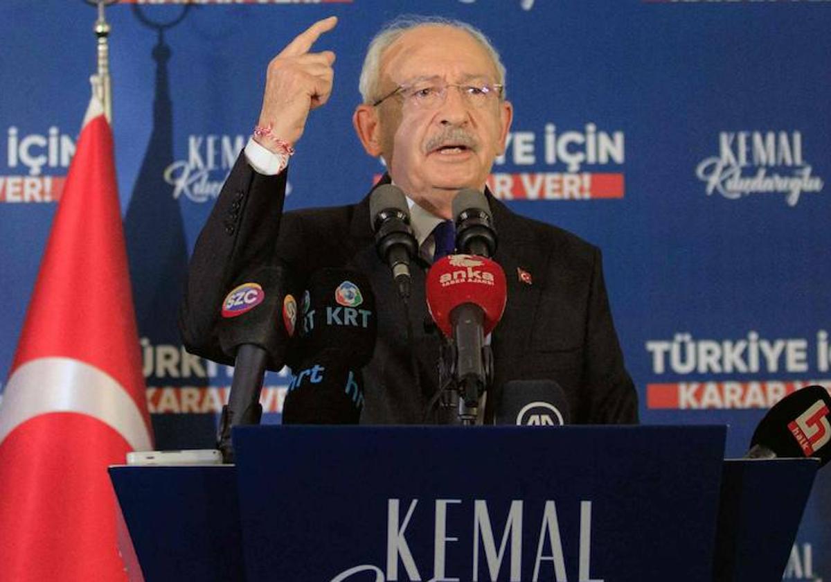 El líder opositor turco, Kemal Kilicdaroglu.