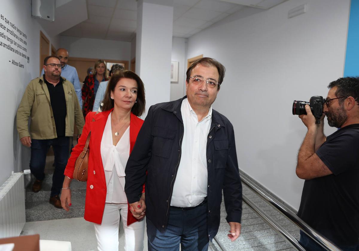 Guillermo Fernández Vara, con la emoción en el rostro la noche electoral ante unos resultados adversos.