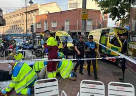 Siete heridos tras arrollar un quad a varias personas en la terraza de un bar en Alcobendas