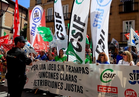 El Gobierno se abre a solucionar la huelga de funcionarios judiciales antes de las elecciones