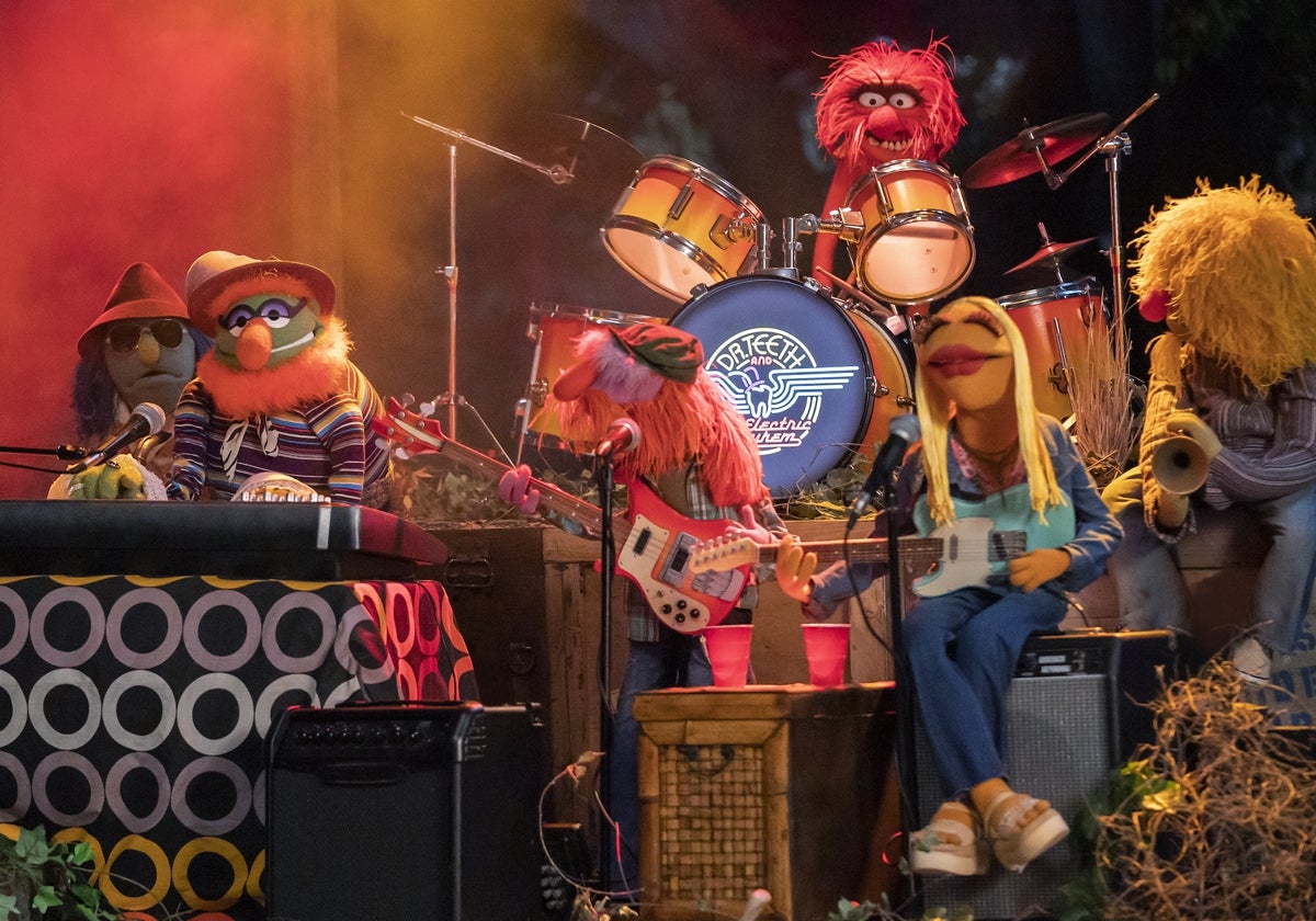 The Electric Mayhem en acción