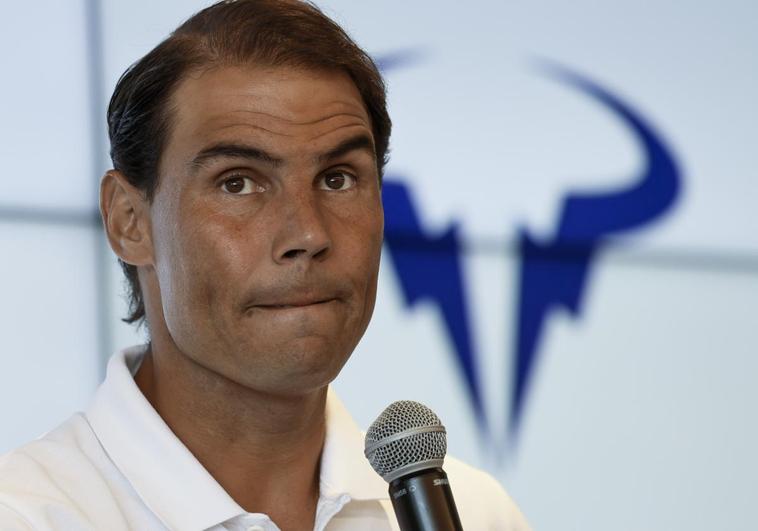 Nadal estará cinco meses de baja