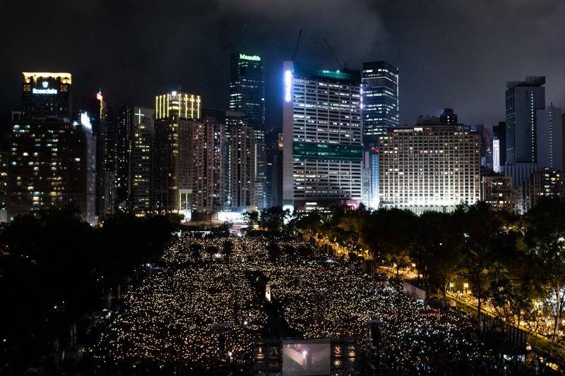 Hasta 2019 el Parque Victoria se llenó de luces para recordar la masacre. Ya no.