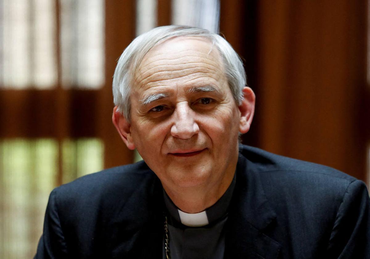 El cardenal Matteo Zuppi, arzobispo de Bolonia y presidente de la Conferencia Episcopal Italiana