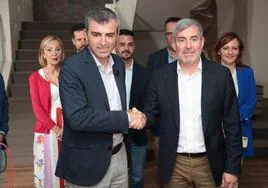 Fernando Clavijo y Manuel Domínguez.