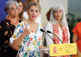 Yolanda Díaz.