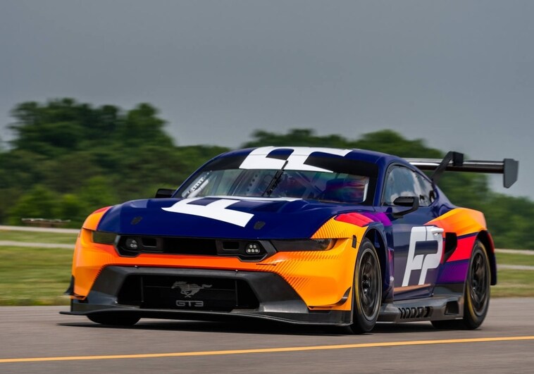 Ford presenta el Mustang GT3 en Le Mans