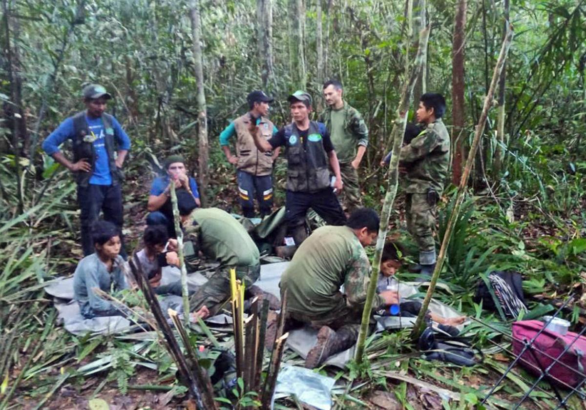 Milagro en la selva colombiana