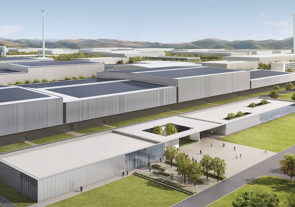 Proyecto Zero Industrial Park de Envision