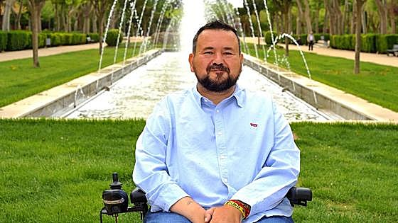 Juanra Amores, el alcalde con ELA: «Hoy soy más feliz»