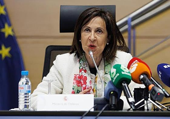La ministra de Defensa, Margarita Robles.