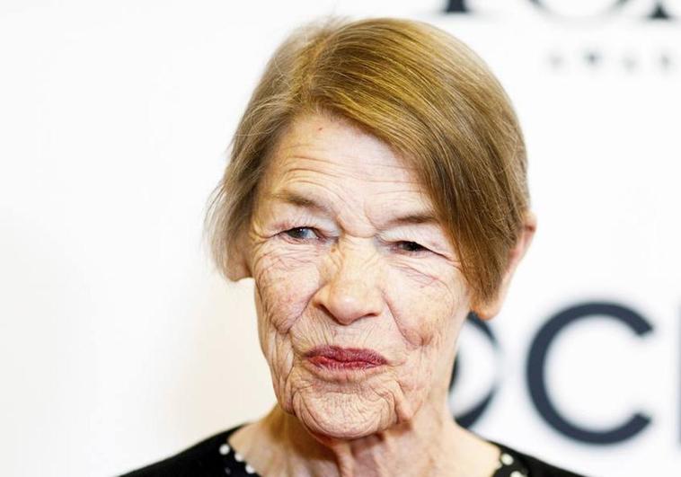 La actriz Glenda Jackson fotografiada en 2018.