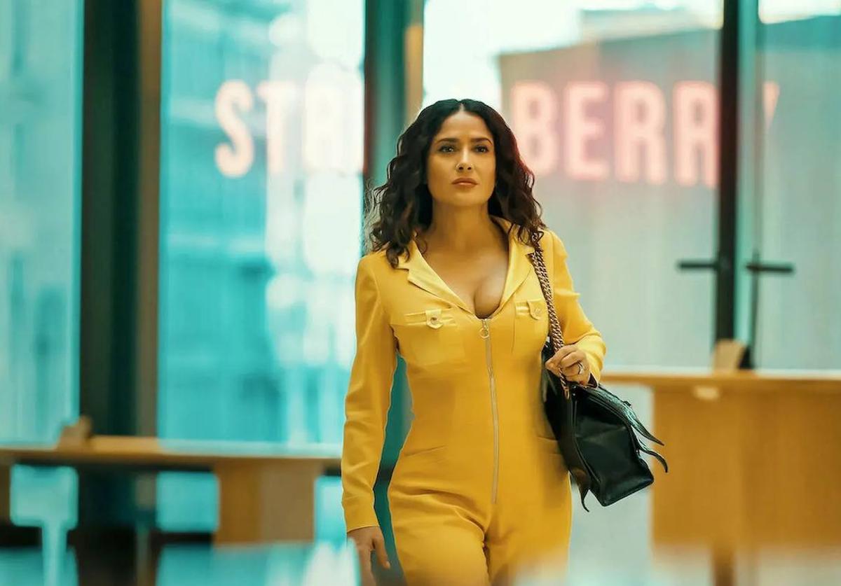 Salma Hayek, en una imagen promocional de la nueva temporada de 'Black Mirror'