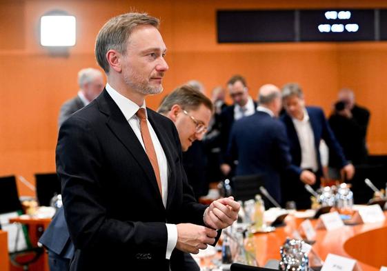 El ministro alemán de Finanzas, Christian Lindner.