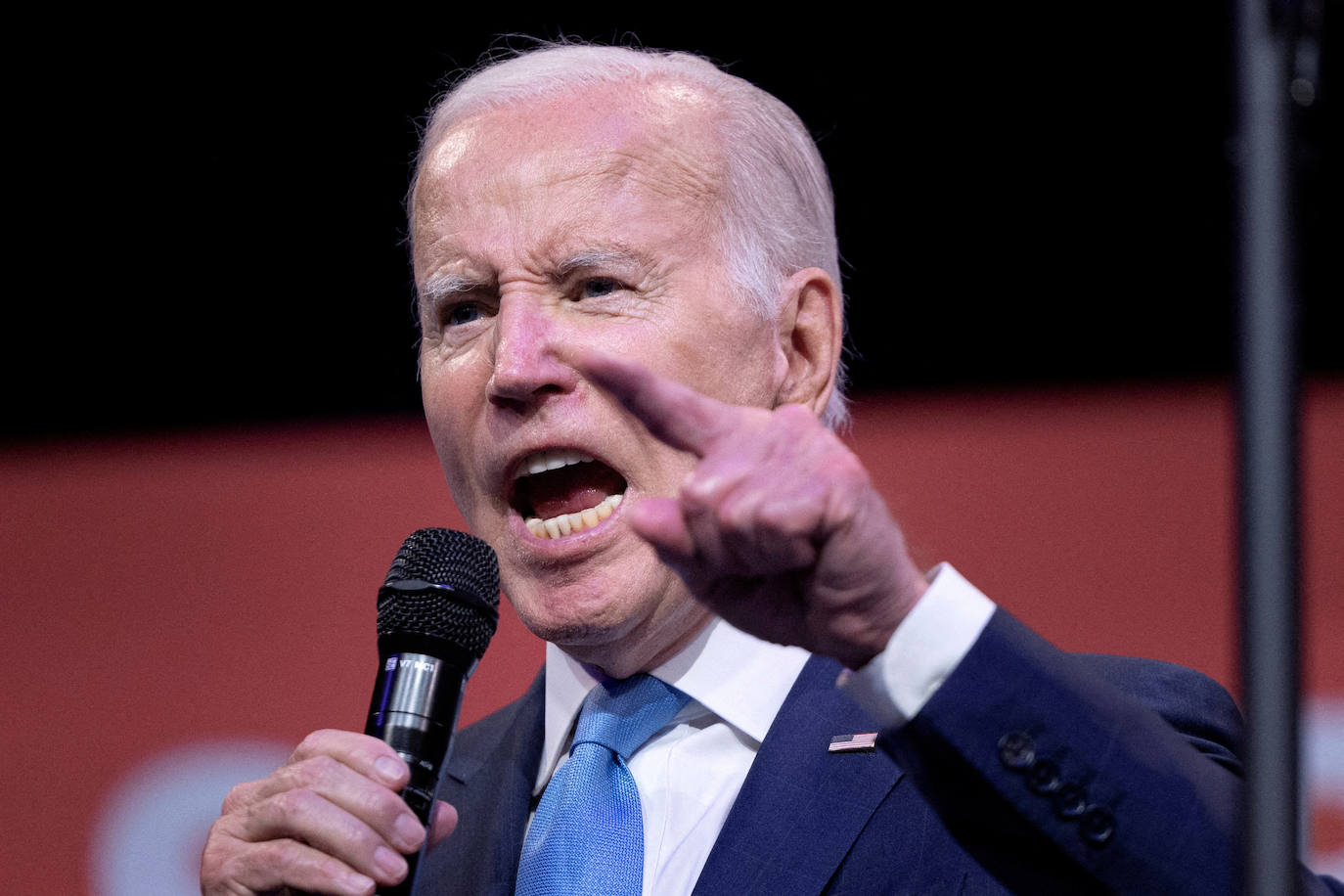 Joe Biden se mostró muy vehemente durante el discurso que ofreció en defensa de una limitación de las armas.