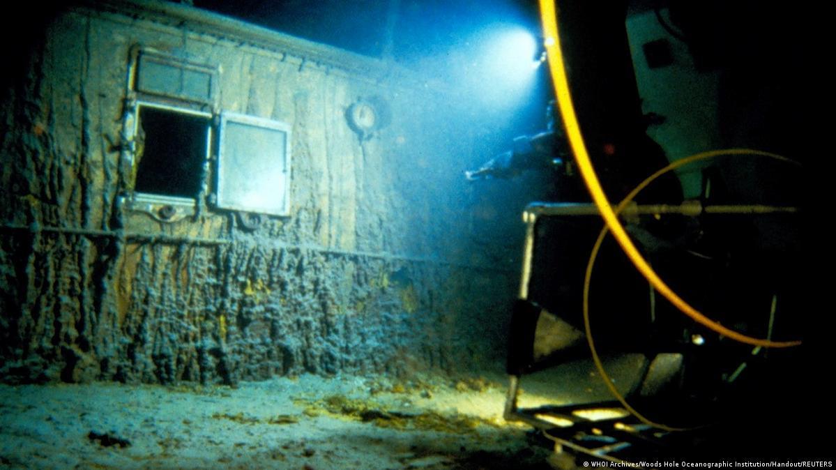 Un robot capta, en 1986, una parte de la estructura del barco colonizada por la bacteria Halomonos Titanicae.