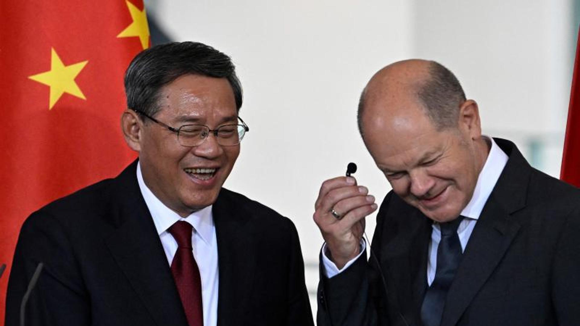 Germany and China strengthen their economic relations despite their political differences