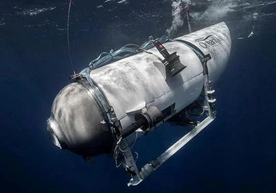 El 'Titan', en una de sus inmersiones en el océano.