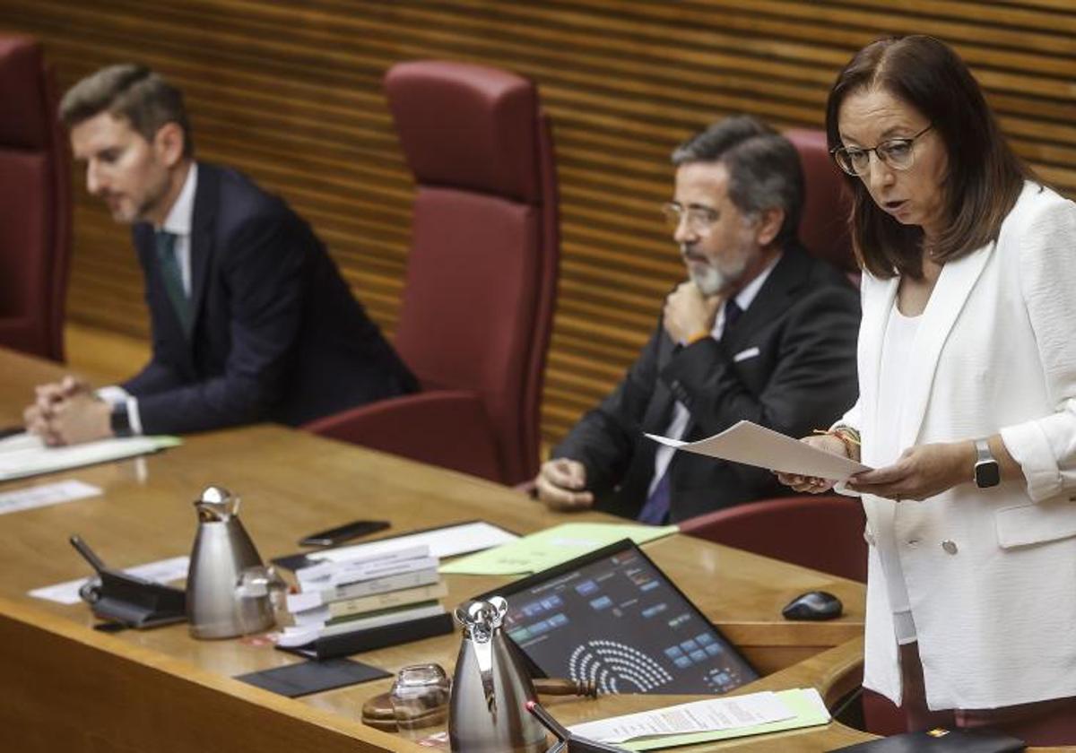 La antiabortista Llanos Massó, nueva presidenta de las Cortes Valencianas