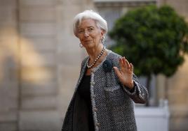 La presidenta del Banco Central Europeo, Christine Lagarde.