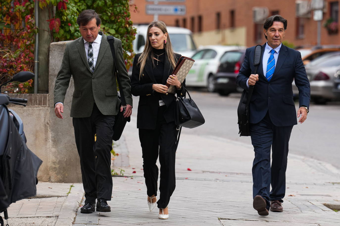 Luis Lorenzo, Arancha Palomino y su abogado