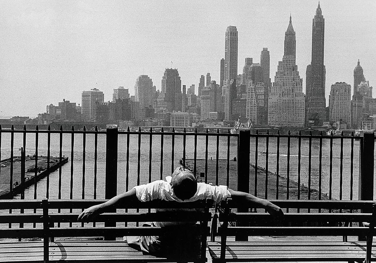 'Brooklyn Promenade, Brooklyn, Nueva York'. 1954.