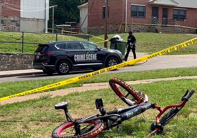 Un barrio de Baltimore fue otro de los escenarios donde se produjo un tiroteo durante el puente festivo.