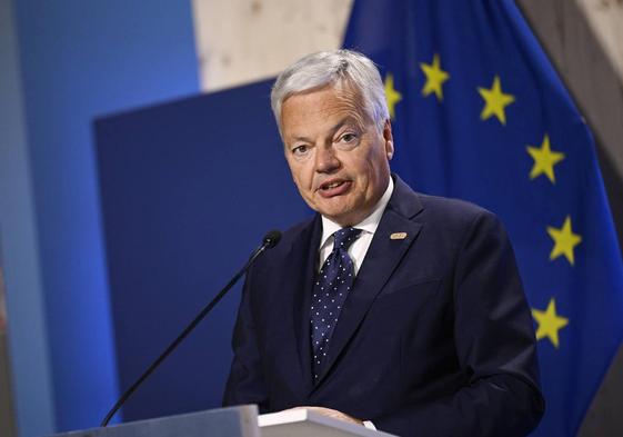 El comisario de Justicia Didier Reynders.