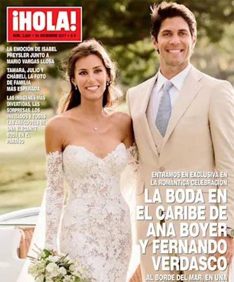 Imagen de la boda de Ana Boyer y Fernando Verdasco.