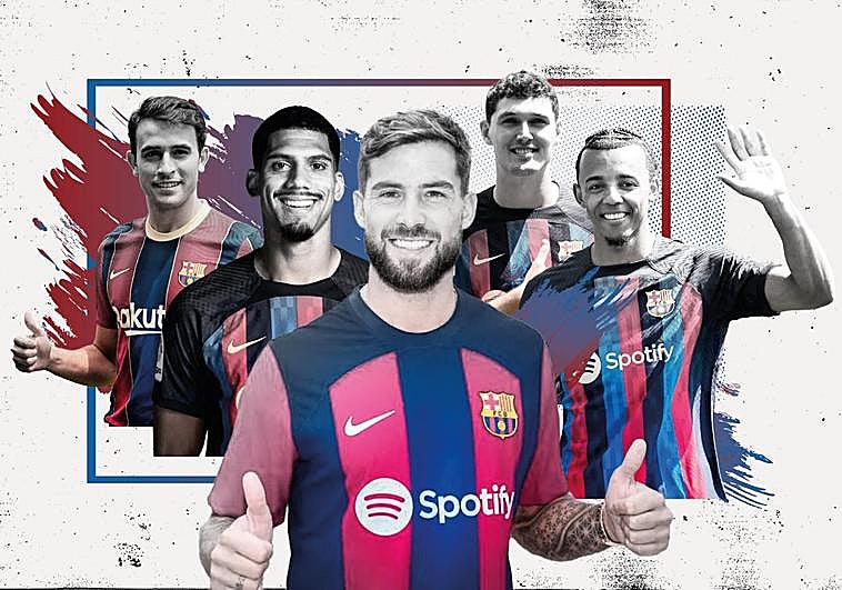 La zaga de ensueño del Barça