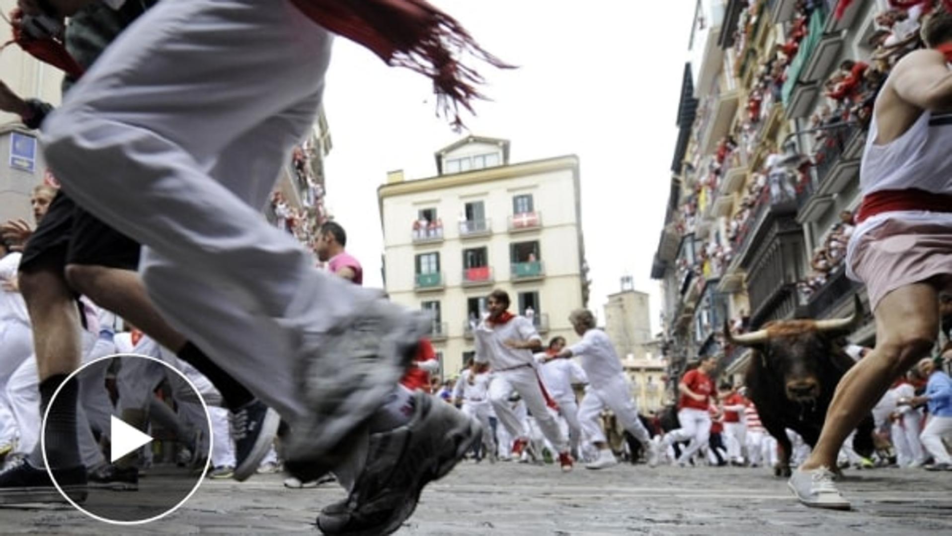 Así ha sido el segundo encierro de San Fermín 2023