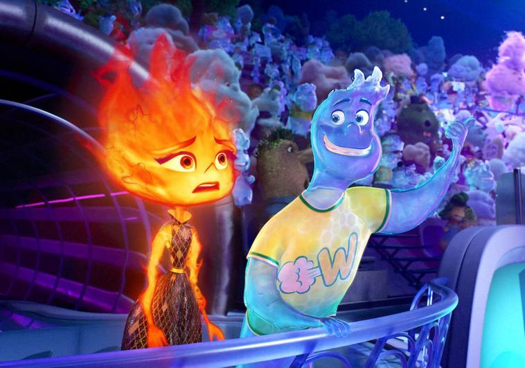 'Elemental', una comedia romántica con el sello de Pixar