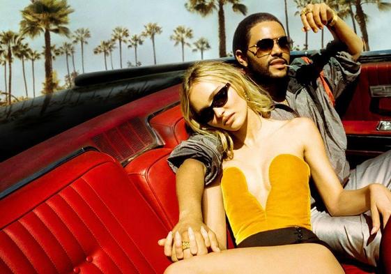 Lily-Rose Melody Depp y the Weeknd.