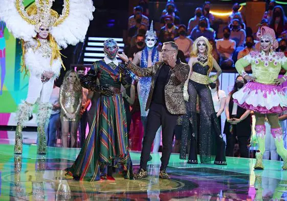 Jorge Javier Vázquez, durante la noche drag del último 'Sálvame Mediafest'.