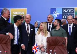 Varios líderes de los países europeos en la cumbre de la OTAN en Vilna