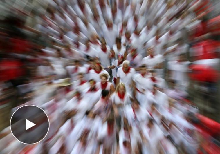 Así ha sido el séptimo encierro de San Fermín
