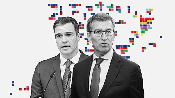 'Tracking' diario: ​​el PP aventaja en 37 escaños al PSOE, pero necesitará a Vox para gobernar