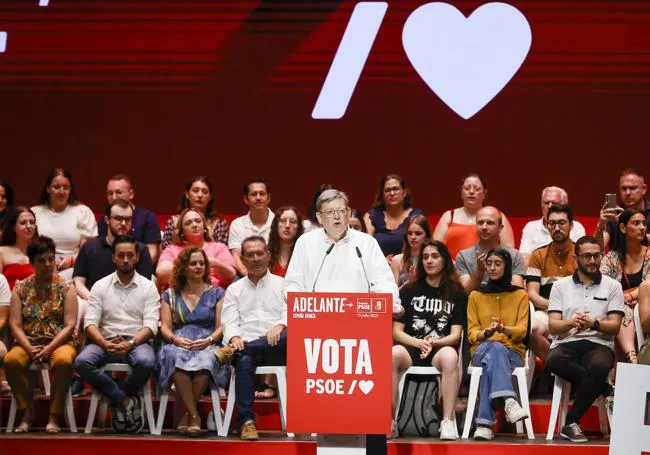El expresidente valenciano Ximo Puig, este sábado.