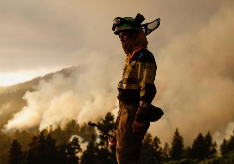 La Guardia Civil apunta a un «descuido» sobre el origen del incendio de La Palma