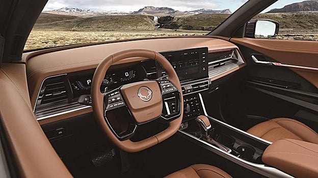 Interior del SsangYong Torres