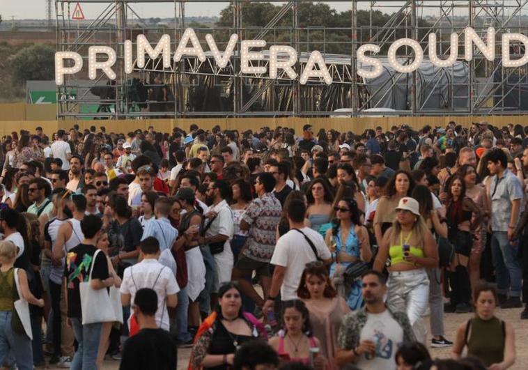 Una imagen del Primavera Sound el pasado mes de junio.