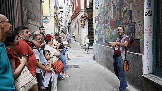 Hasta siendo de Bilbao aprendes cosas con el guía Stephane