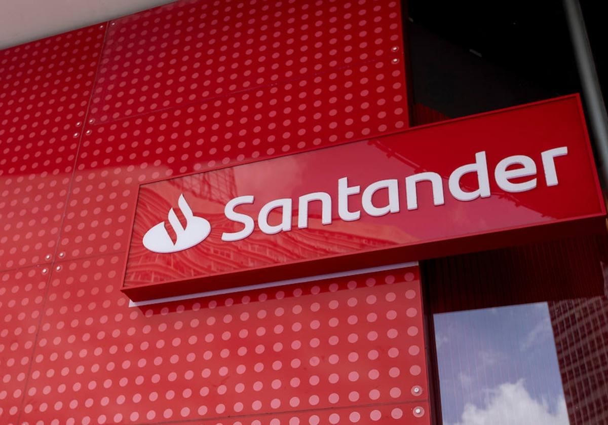 Una oficina del Santander