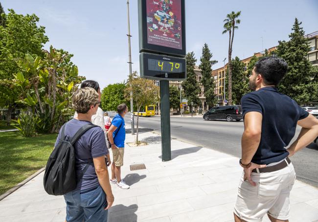 Calor en Murcia.