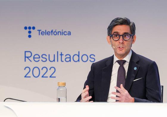 El presidente de Telefónica, José María Álvarez Pallete.