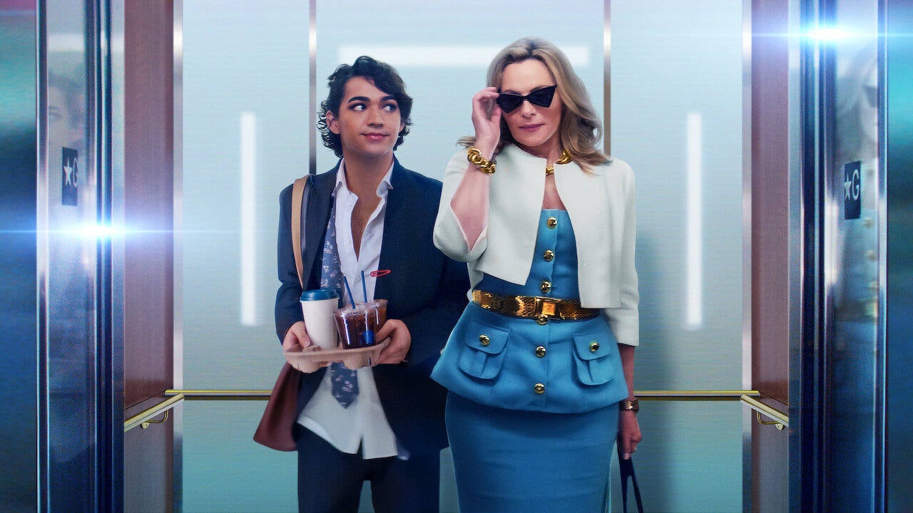 Miss Benny y Kim Cattrall, los protagonistas de 'El glamur'.