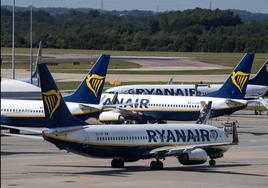 Ryanair bate récord y transporta a más de 18 millones de pasajeros en julio