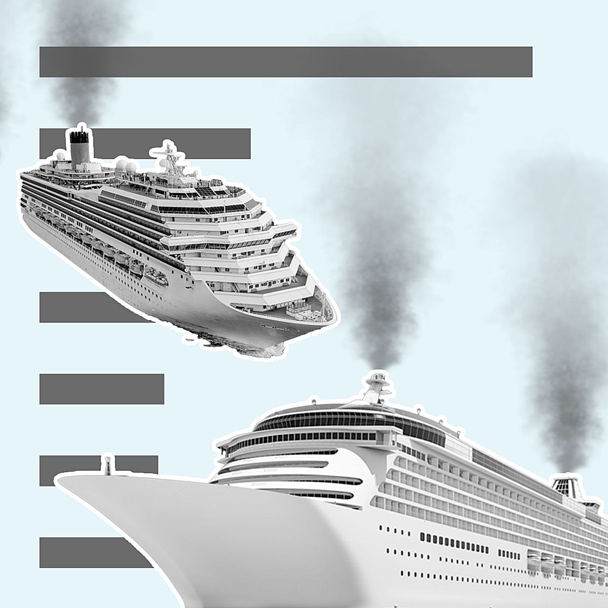 Los puertos europeos se ahogan con los cruceros